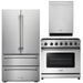THOR Kitchen Package - 36" Gas Range, Refrigerator, Dishwasher, AP-LRG3601U-2