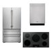 THOR Kitchen Package - 36" Induction Cooktop, Refrigerator, Dishwasher, AP-TIH36-2