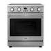 THOR Kitchen Package - 30" Electric Range, Range Hood, Refrigerator, Dishwasher, AP-ARE30-W-2