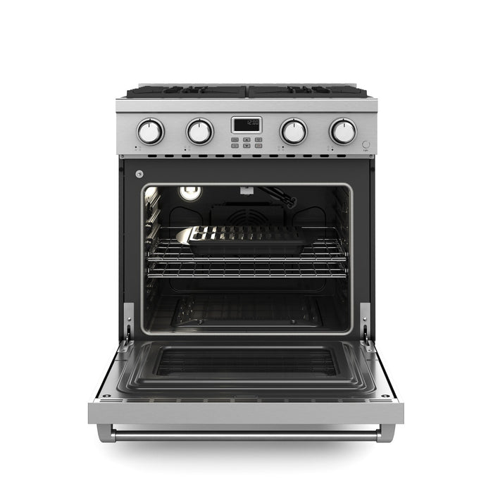 THOR Kitchen 30" Contemporary Professional Natural Gas Range, ARG30