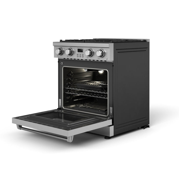 THOR Kitchen 30" Contemporary Professional Natural Gas Range, ARG30