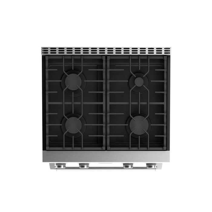 Thor Kitchen Package - 30" Gas Range, Range Hood, Refrigerator with Water and Ice Dispenser, Dishwasher,AP-ARG30-10