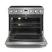 THOR Kitchen Package - 36" Gas Range, Range Hood, Refrigerator with Water and Ice Dispenser, Dishwasher, Wine Cooler, AP-ARG36-C-8