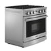 THOR Contemporary Package - 36" Gas Range, Range Hood, Refrigerator, Dishwasher and Wine Cooler, THOR-AP-ARG36-A99