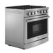 THOR Contemporary Package - 36" Gas Range, Range Hood and Refrigerator, THOR-AP-ARG36-A14