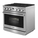 THOR Kitchen Package - 36" Gas Range, Range Hood, Refrigerator with Water and Ice Dispenser, Dishwasher, Wine Cooler, AP-ARG36-11