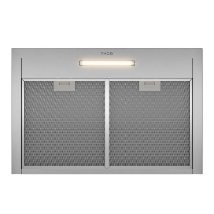 THOR Kitchen 30" Contemporary Wall Mount Range Hood in Stainless Steel, ARH30P