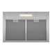 THOR Kitchen 30" Contemporary Wall Mount Range Hood in Stainless Steel, ARH30P