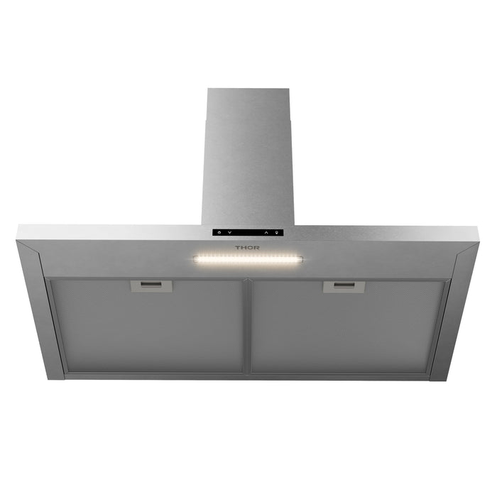 THOR Kitchen 36" Contemporary Wall Mount Range Hood in Stainless Steel, ARH36P
