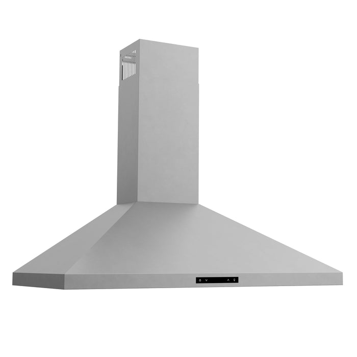 THOR Kitchen 36" Contemporary Wall Mount Range Hood in Stainless Steel, ARH36P
