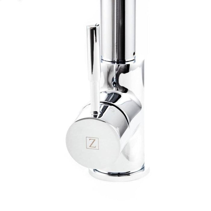 ZLINE Arthur Pull Down Single Handle Kitchen Faucet in Chrome (ATH-KF-CH)