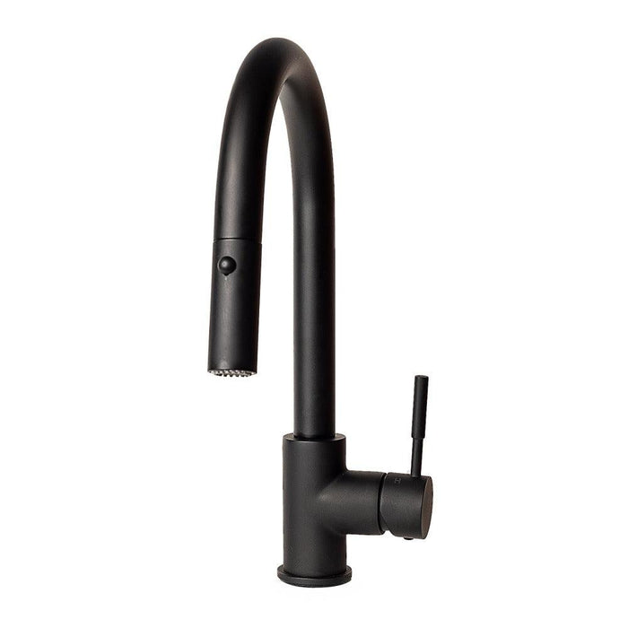 ZLINE Arthur Pull Down Single Handle Kitchen Faucet in Matte Black (ATH-KF-MB)