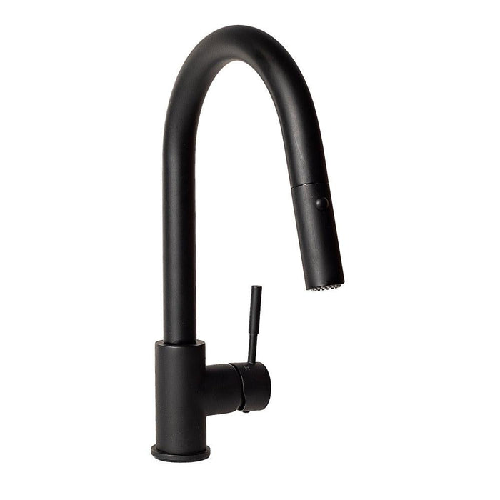 ZLINE Arthur Pull Down Single Handle Kitchen Faucet in Matte Black (ATH-KF-MB)