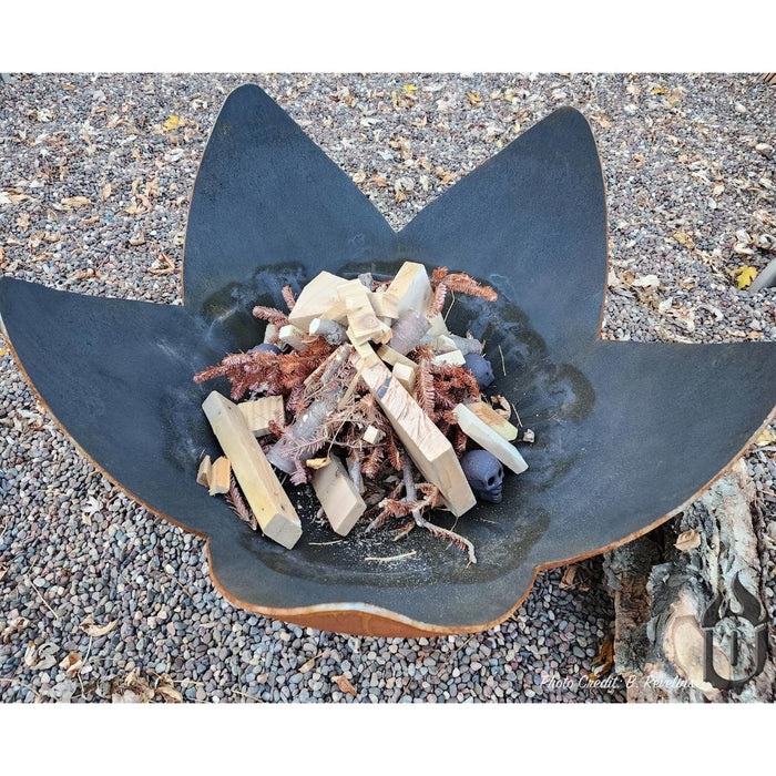 Ohio Flame Fire Flower Artisan Fire Bowl