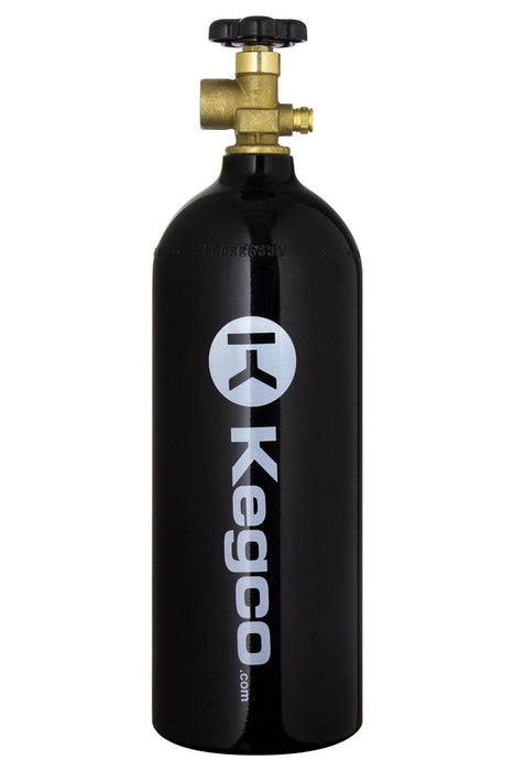 15 Cu. Ft. Aluminum Nitrogen Air Tank with Sleek Black Epoxy Finish