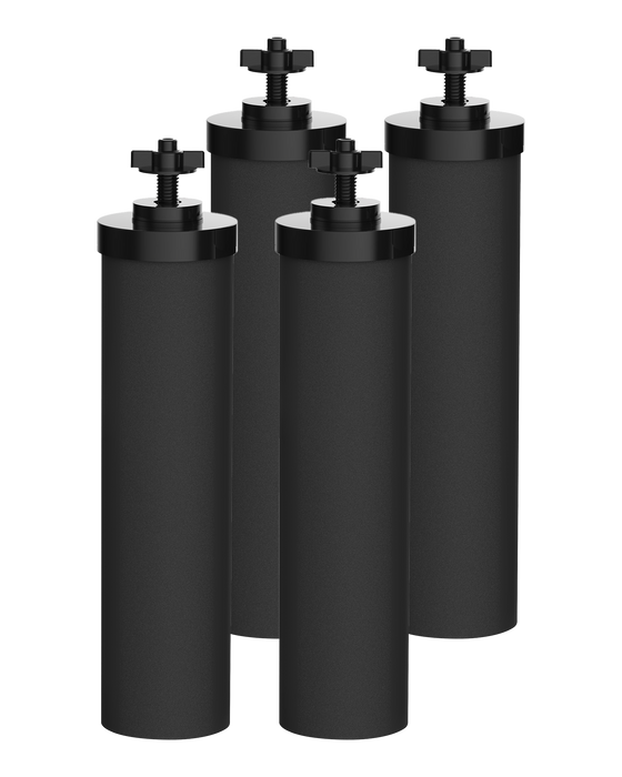 Waterdrop Replacement Black Elements for Waterdrop King Tank Systems and Other Gravity-fed Filtration Systems