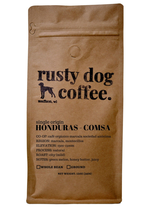 Honduras - COMSA, City (mild) Roast, Fair Trade-Organic