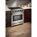 THOR Kitchen Package - 30" Gas Range, Range Hood, AP-LRG3001U-C