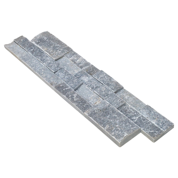 Bluestone Ledger 3D Panel 6"x24" Split-face Natural Marble Wall Tile - Belair Collection