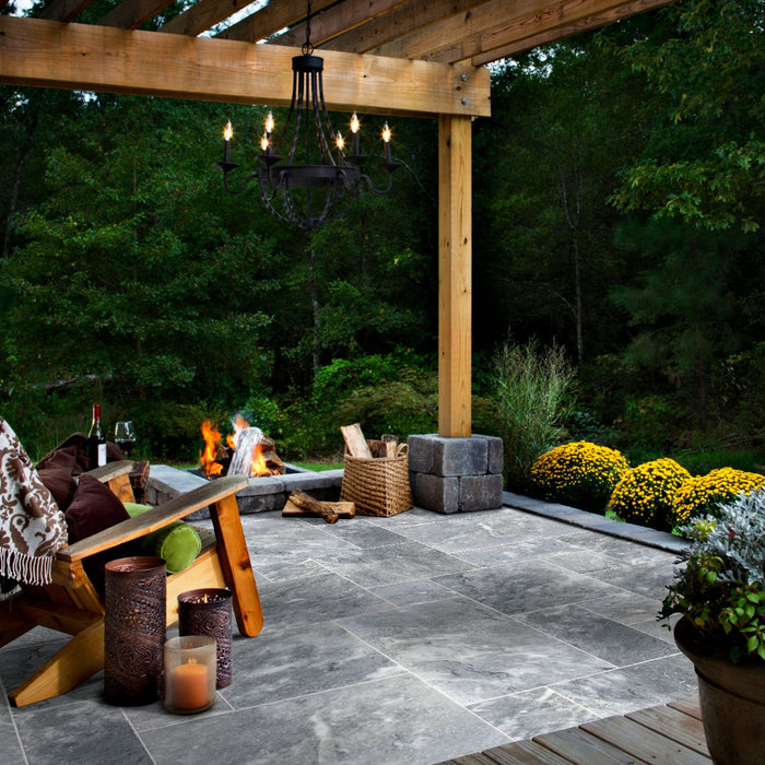 Bluestone Marble Pattern Tumbled Pavers - Belair Collection