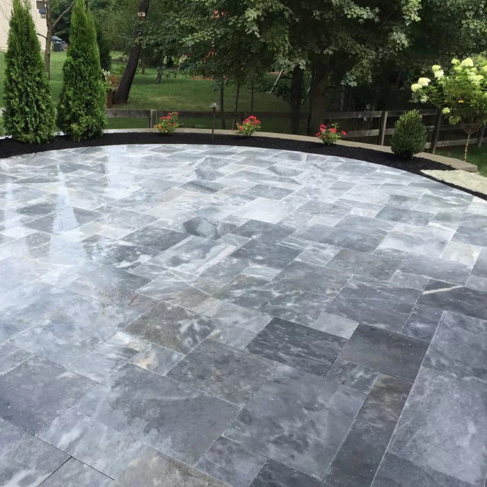 Bluestone Marble Pattern Tumbled Pavers - Belair Collection