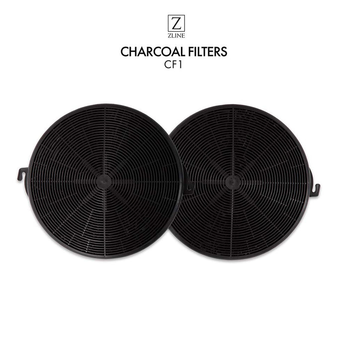 ZLINE 1 Set of 2 Charcoal Filters for Range Hoods with Recirculating Option (CF1)