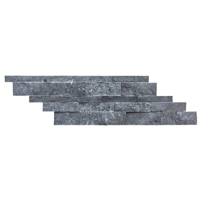 Charcoal Cambria Ledger 3D Panel 6.8"x20.8" Split-face Natural Marble Wall Tile - Belair Collection