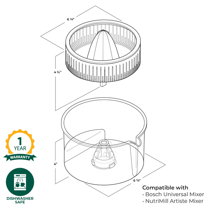 Citrus Juicer Attachment