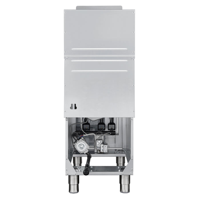 Forno Commerciale Propane Gas Deep Fryer, 3 Burners 90,000 BTU, 40 lbs Oil Capacity