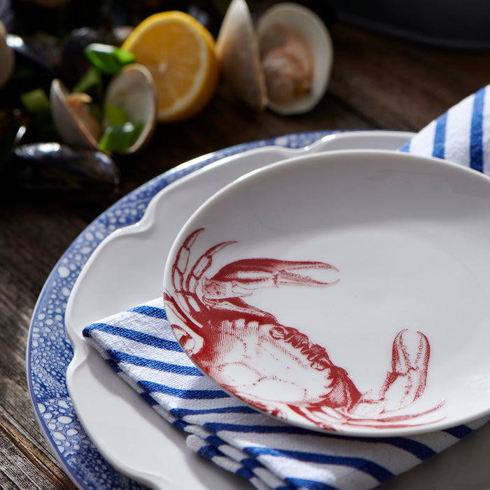 Crab Small Plates, Set of 4