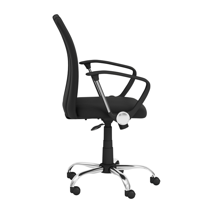Curve Task Chair Miami Heat 2024 Playoffs Logo