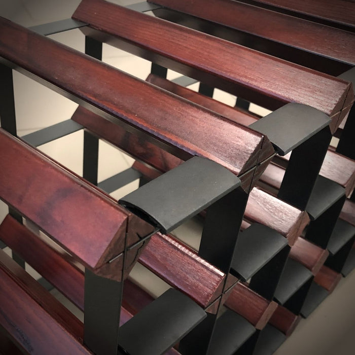120-Bottle Timber Wine Rack | 10×11 Configuration
