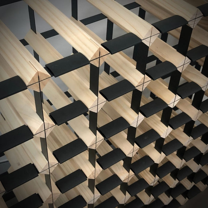 120-Bottle Timber Wine Rack | 10×11 Configuration