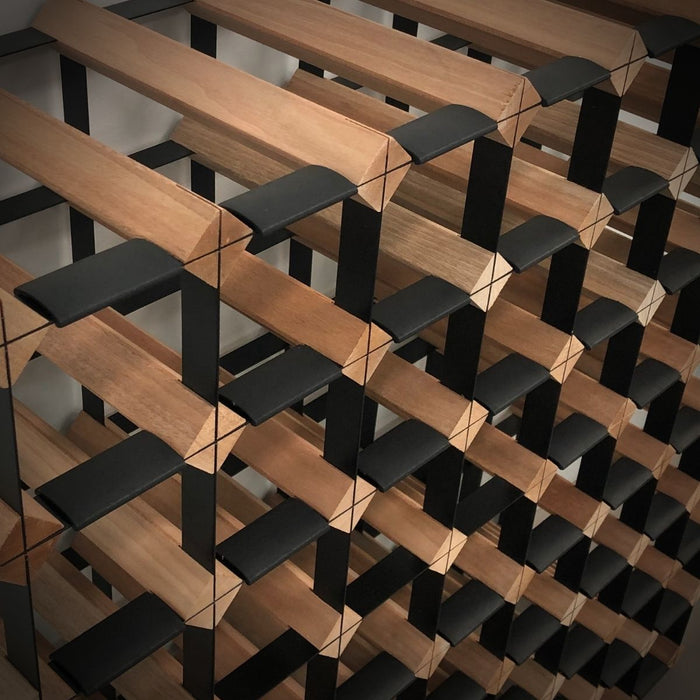 120-Bottle Timber Wine Rack | 10×11 Configuration