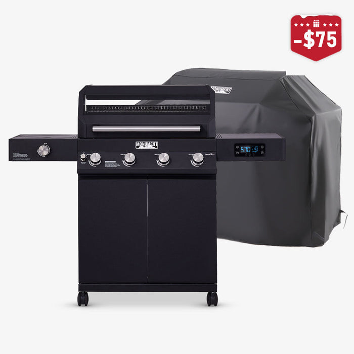 Denali 425 | Black Smart Tech Propane Gas Grill