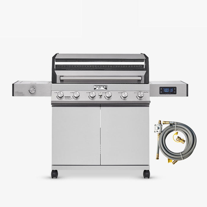 Denali 605 | Stainless Smart Tech Natural/Propane Gas Grill