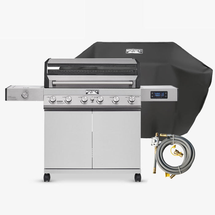 Denali 605 | Stainless Smart Tech Natural/Propane Gas Grill