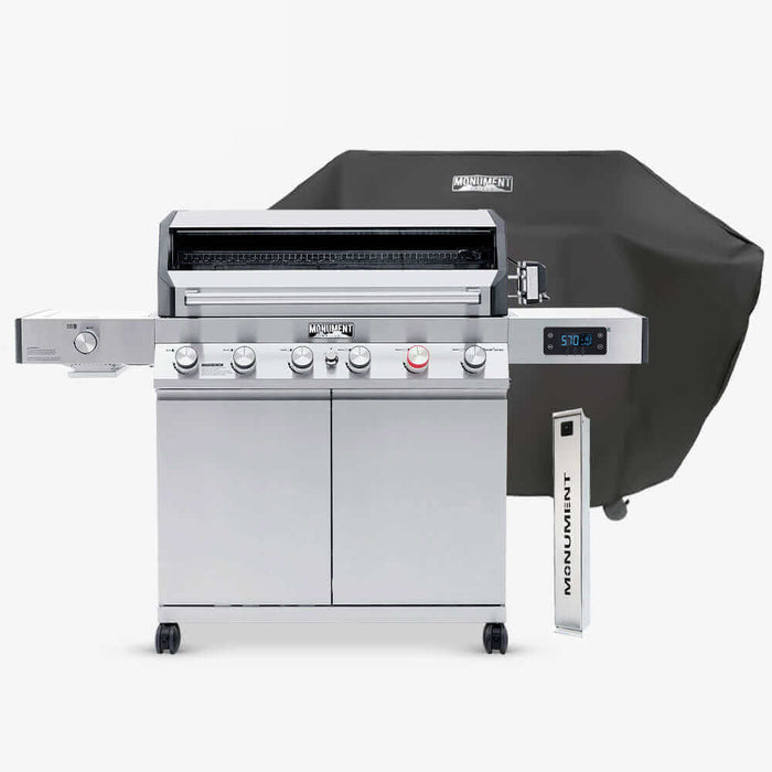 Denali 605Pro | Stainless Smart Tech Propane Gas Grill