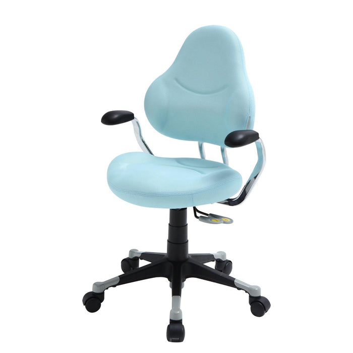 Ergonomic Kids Desk Chair Children Study Swivel Chair with Adjustable Height, Blue