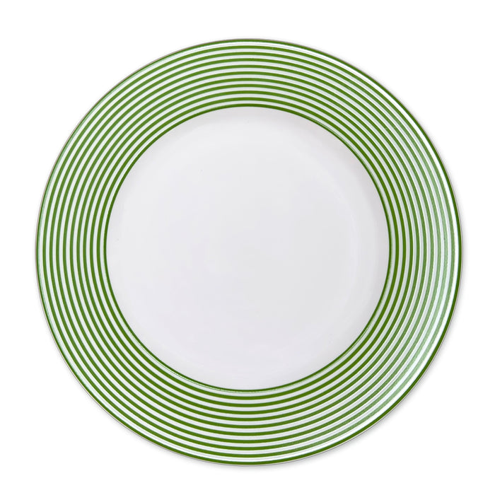 Newport Stripe Rimmed Dinner Plate