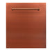 ZLINE 24 in. Dishwasher Panel with Traditional Handle (DP-H-24) Copper