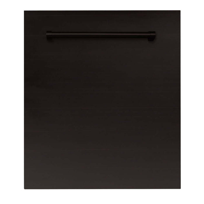 ZLINE 24 in. Dishwasher Panel with Traditional Handle (DP-H-24) Oil Rubbed Bronze