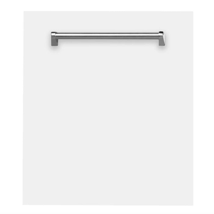 ZLINE 24 in. Dishwasher Panel with Traditional Handle (DP-H-24) White Matte