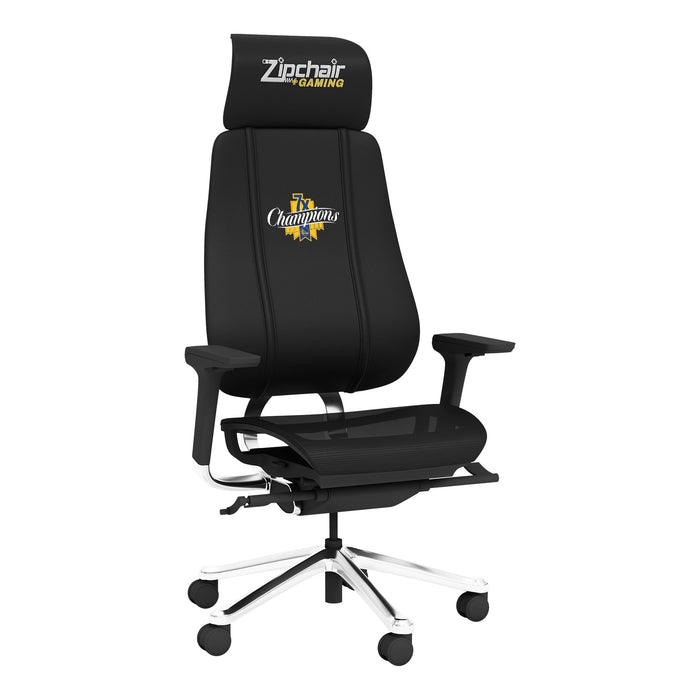 PhantomX Mesh Gaming Chair with Golden State Warriors 7X Champions Logo