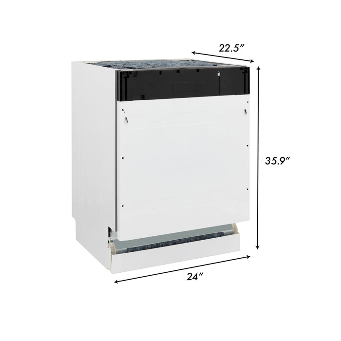 ZLINE Appliance Set –  48" Range, Range Hood, Microwave, Dishwasher, AS-RA48-5