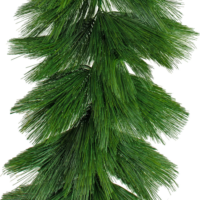 Pine Needle Christmas Garland Deluxe