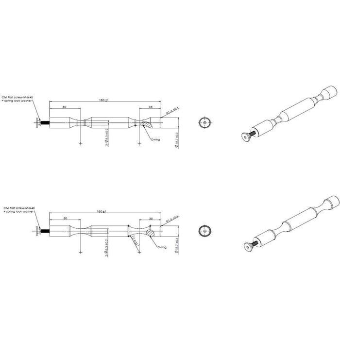 Label-Forward Wine Peg