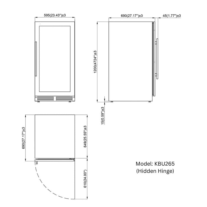 389 Cans Capacity Upright Beverage Refrigerator With Low-E Glass Door