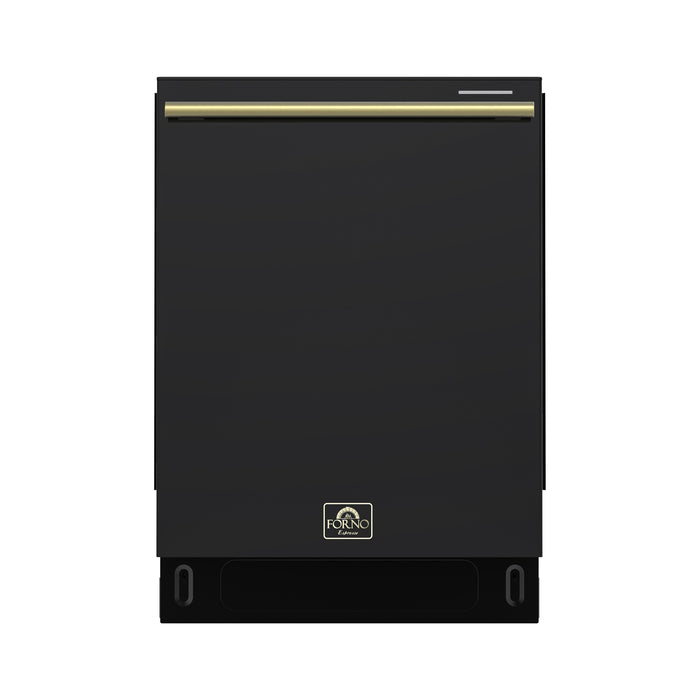 Stella 24 in. Built-in Dishwasher in Black, Tall Tub, Top Touch Control, Fingerprint-Resistant Stainless Steel Dishwasher, Black, Quiet 44 dBA, Soil-Sensing Capable, NSF & ENERGY STAR