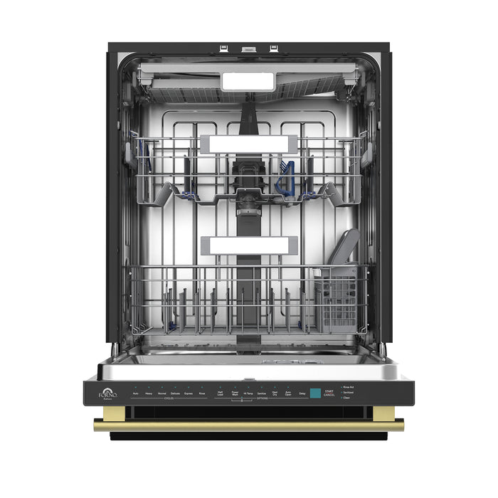 Stella 24 in. Built-in Dishwasher in Black, Tall Tub, Top Touch Control, Fingerprint-Resistant Stainless Steel Dishwasher, Black, Quiet 44 dBA, Soil-Sensing Capable, NSF & ENERGY STAR